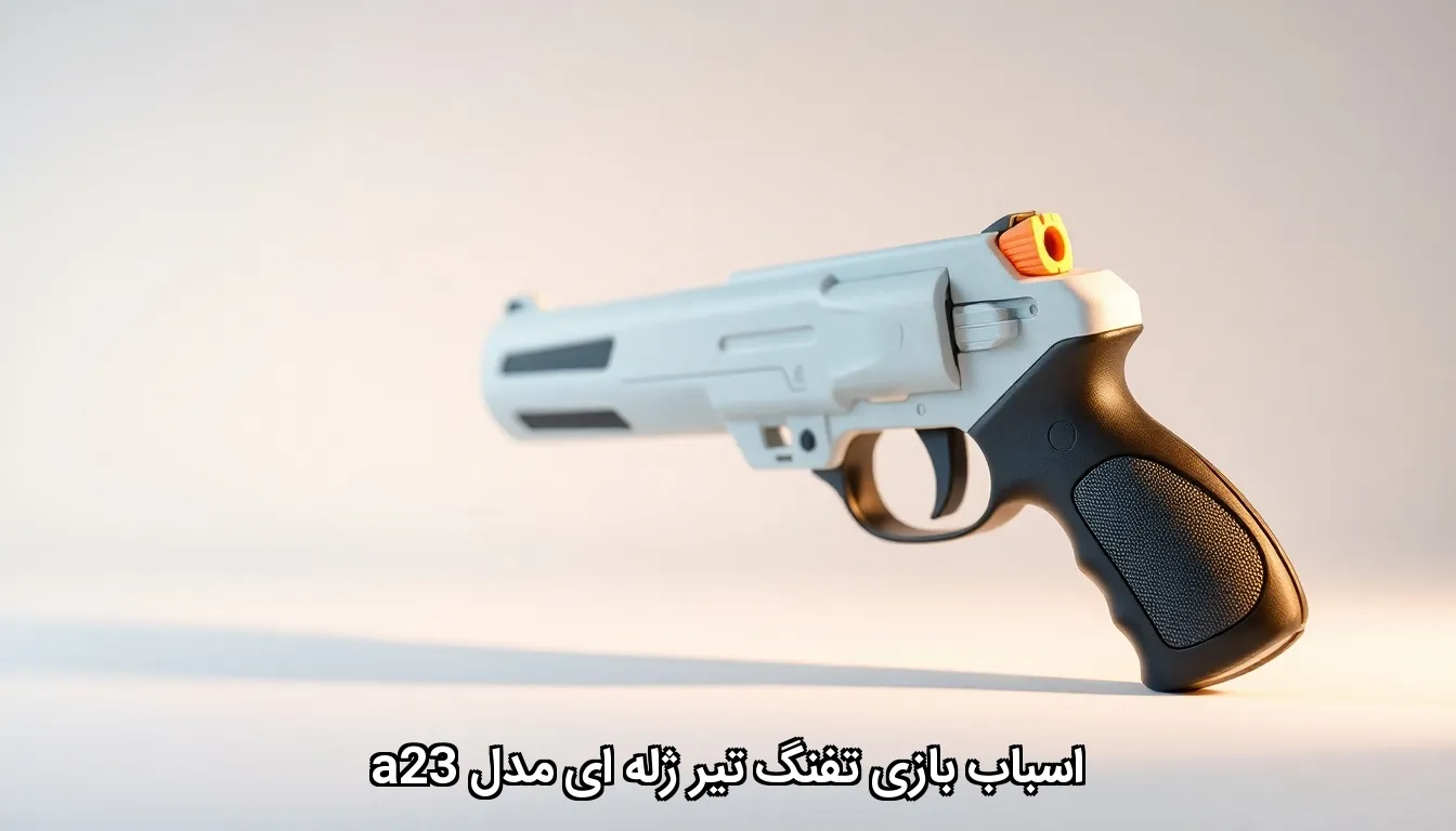 اسباب بازی تفنگ تیر ژله ای مدل a23