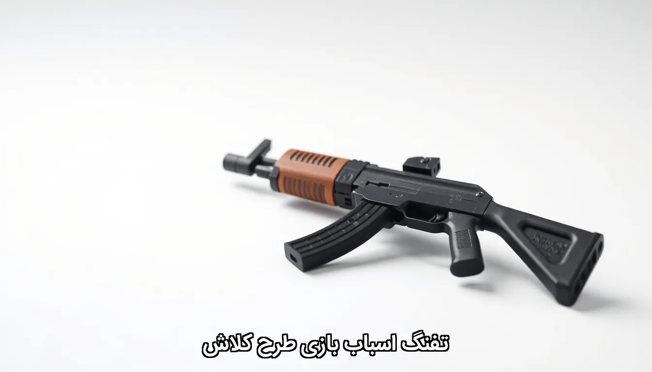 تفنگ اسباب بازی طرح کلاش