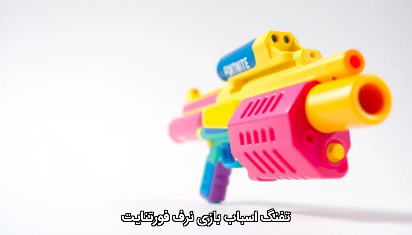 تفنگ اسباب بازی نرف فورتنایت