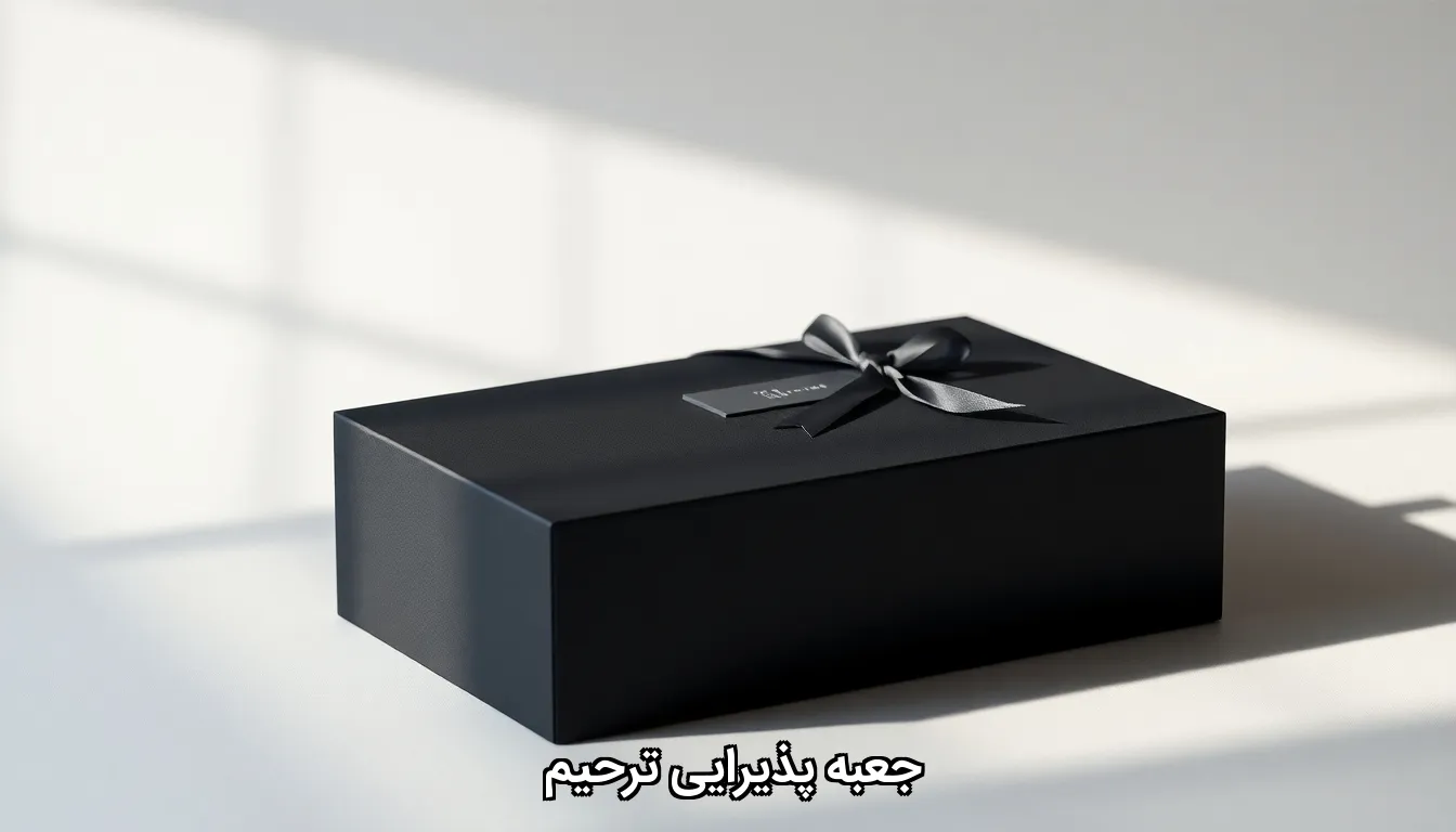 جعبه پذیرایی ترحیم 17 جعبه پذیرایی ترحیم